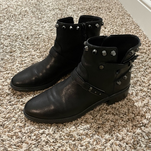Stuart Weitzman Black GoWest booties size 7 - Picture 2 of 5